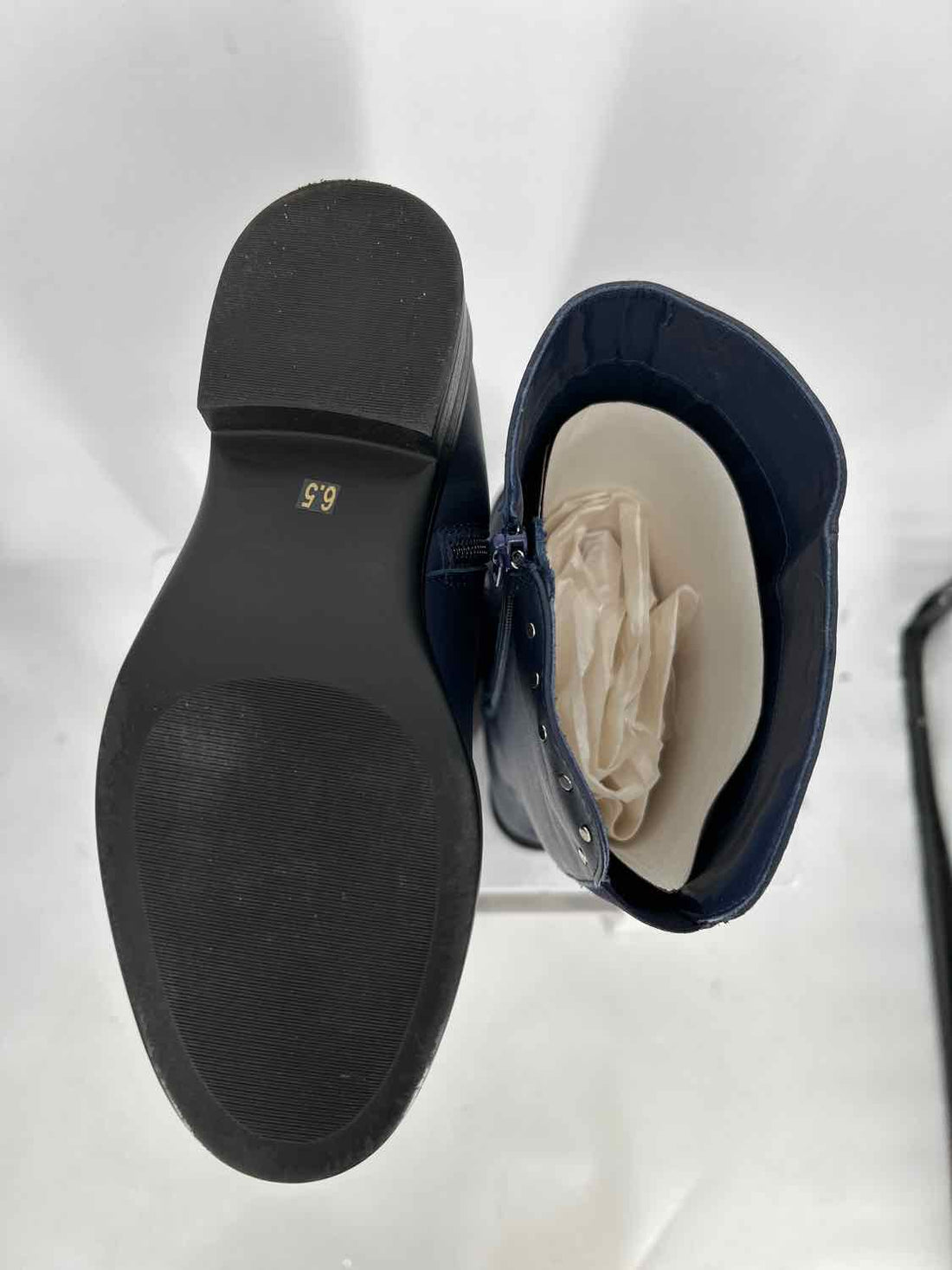 Steven Natural Comfort Women Size 6.5 Navy New Nic Zoe Knee-High Boot