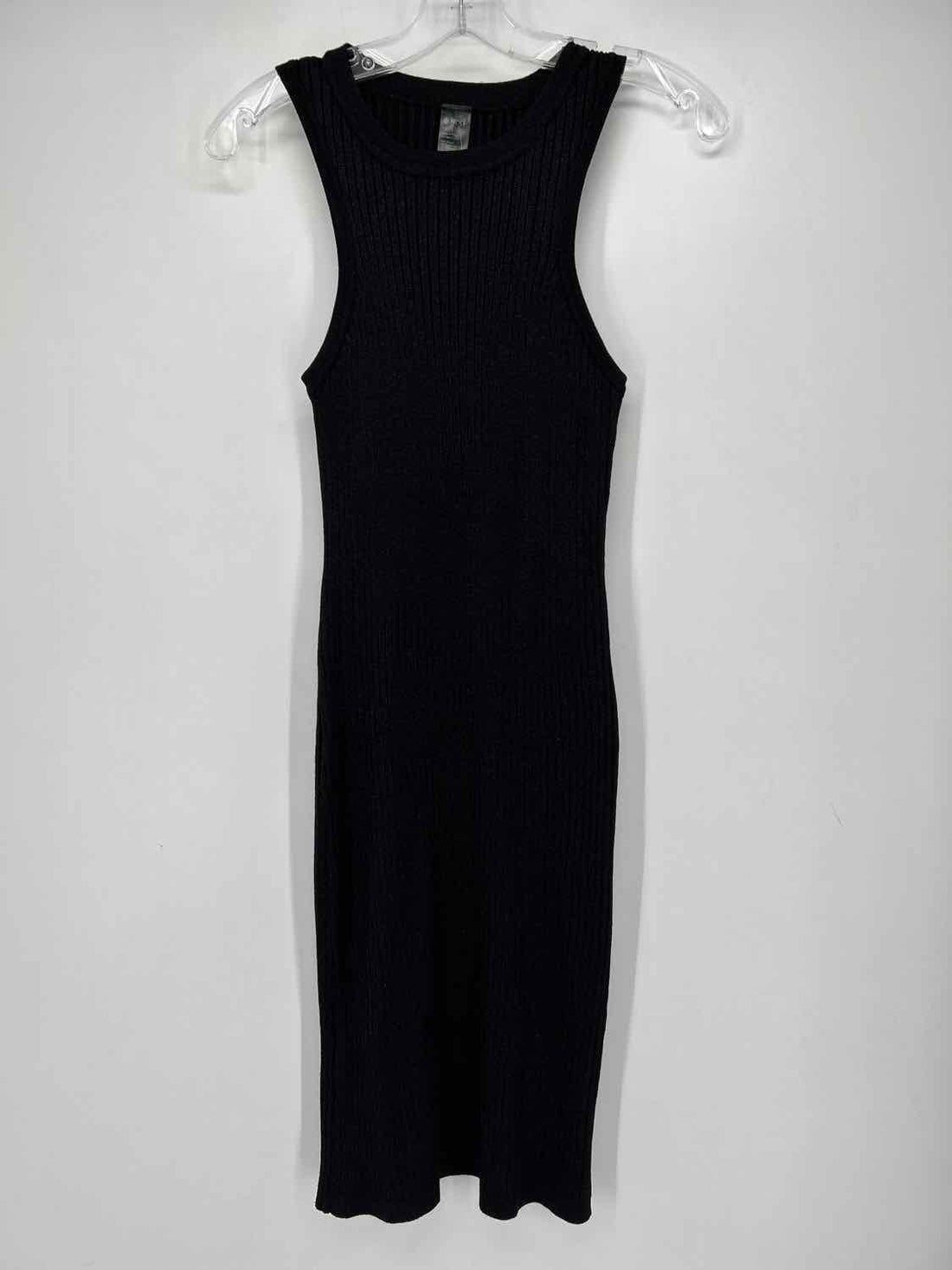 Noli Size M Shiny Black Siren Dress