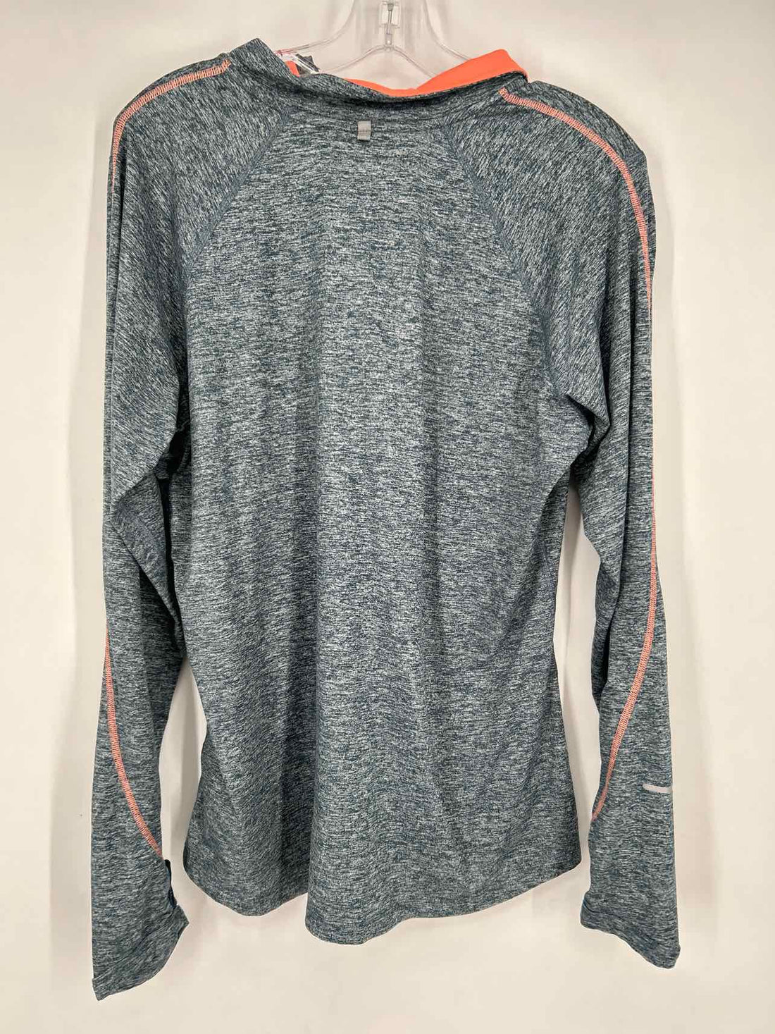 Nike Size XL Heathered Navy Long Sleeve Active Tops