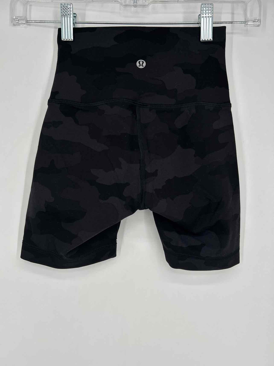 Lululemon Size 0 Black Camo Active Shorts