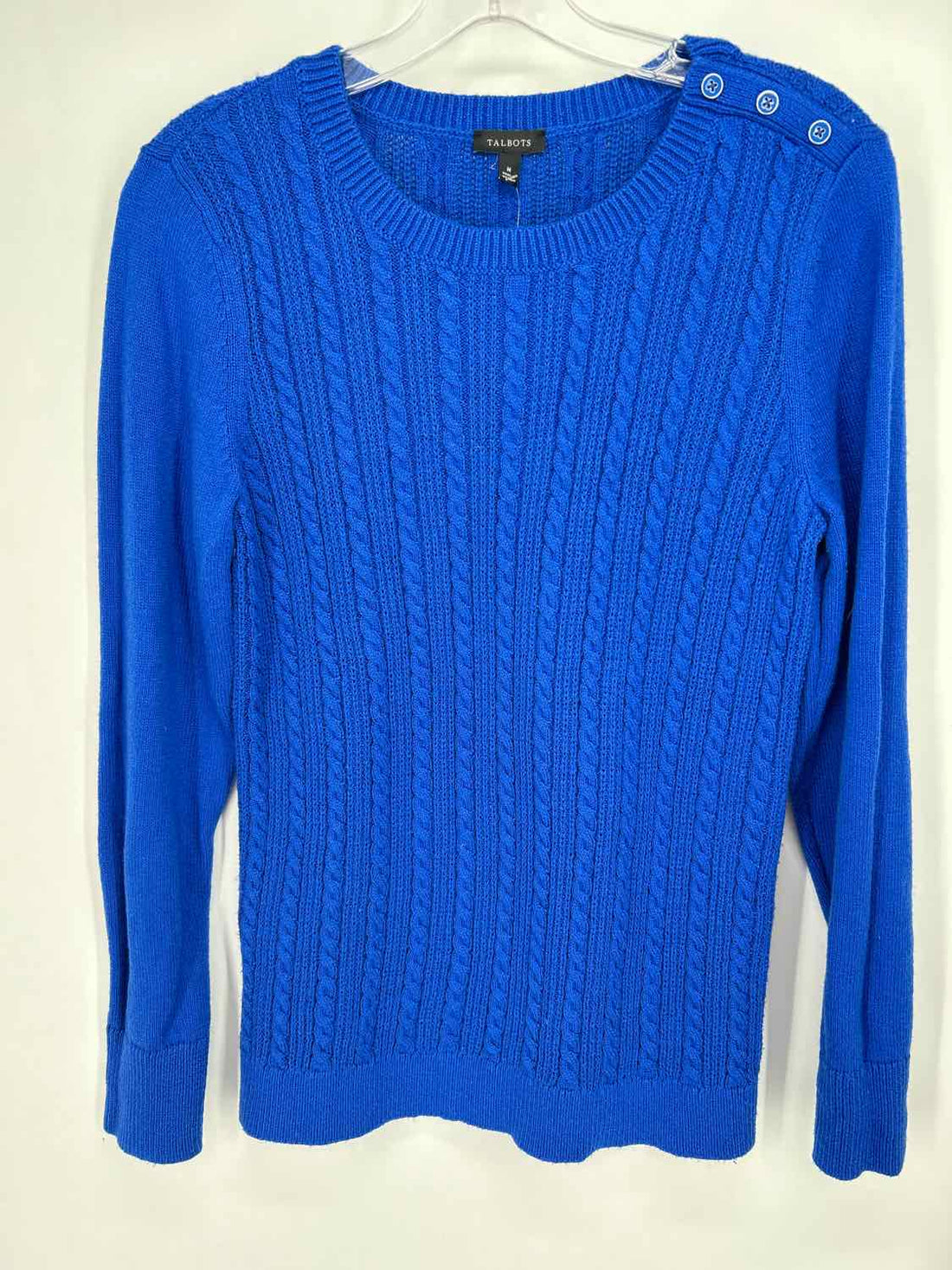 Talbots Size M Blue Sweater