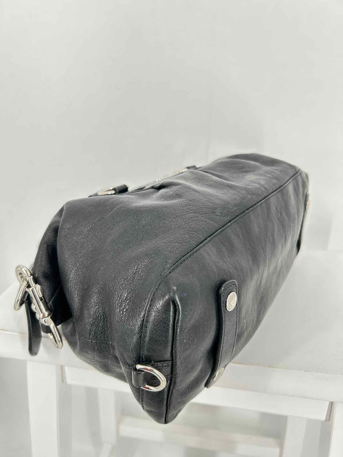 Coach Black Leather Vintage Satchel