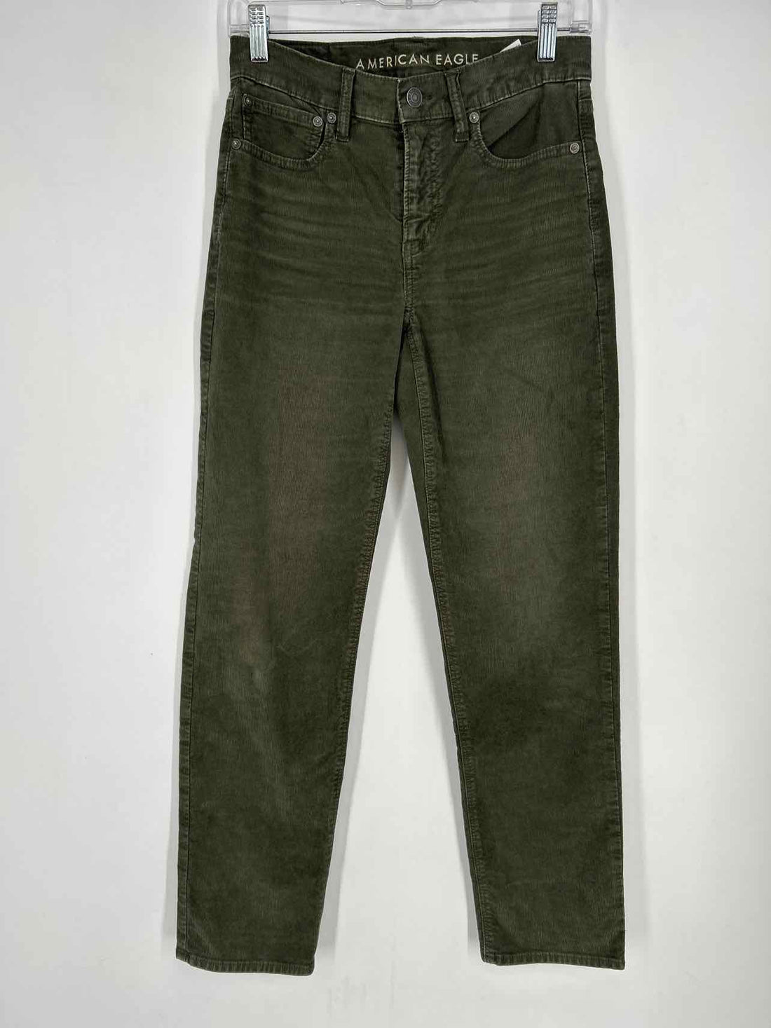 American Eagle Size 2 Olive Corduroy Pants