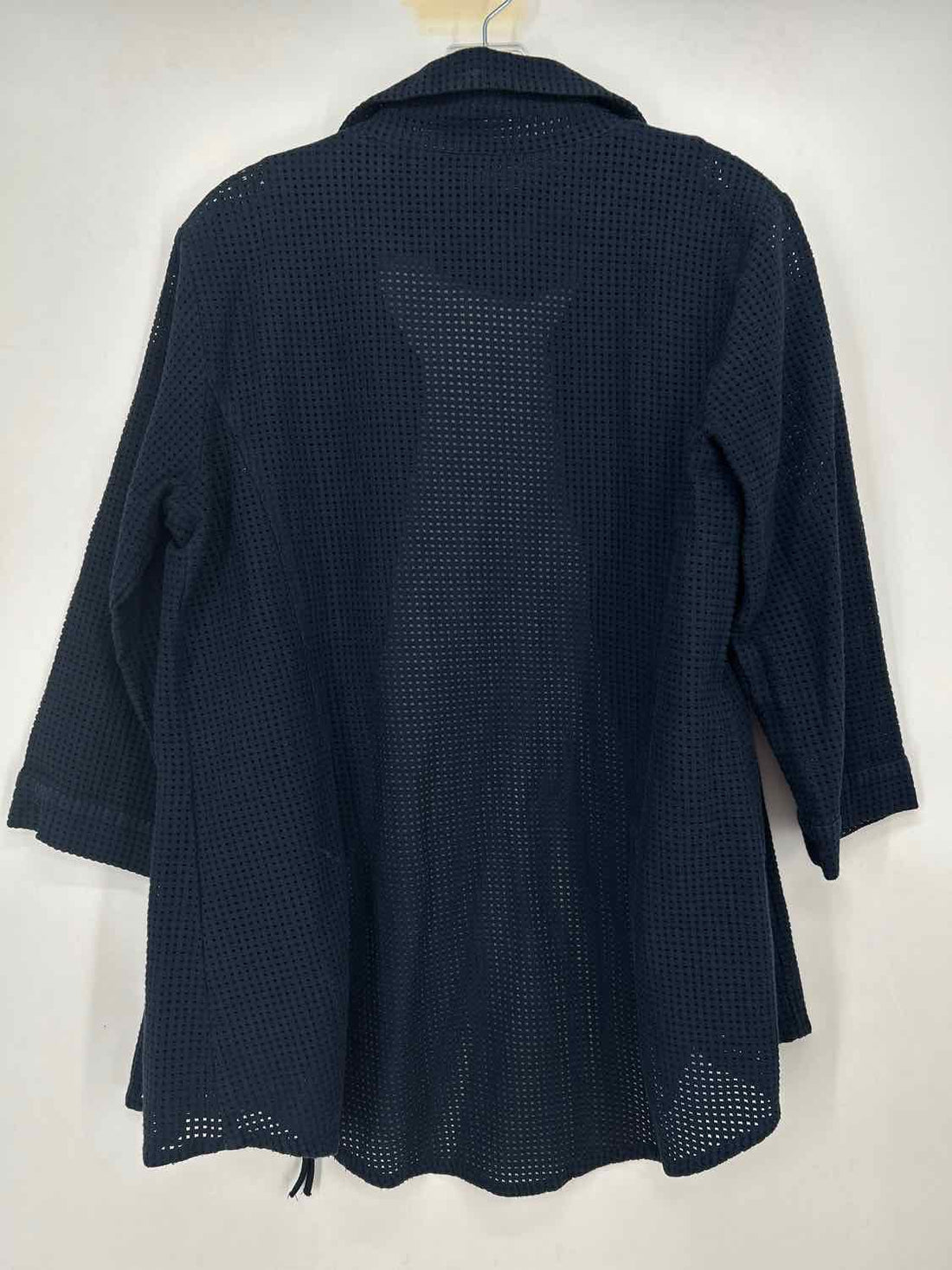 Lior Paris Size L Navy Perforated Jacket