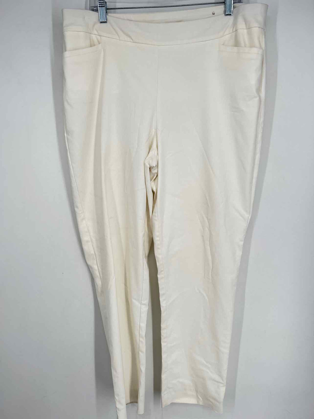 Chicos Size 3 (16) White Pants