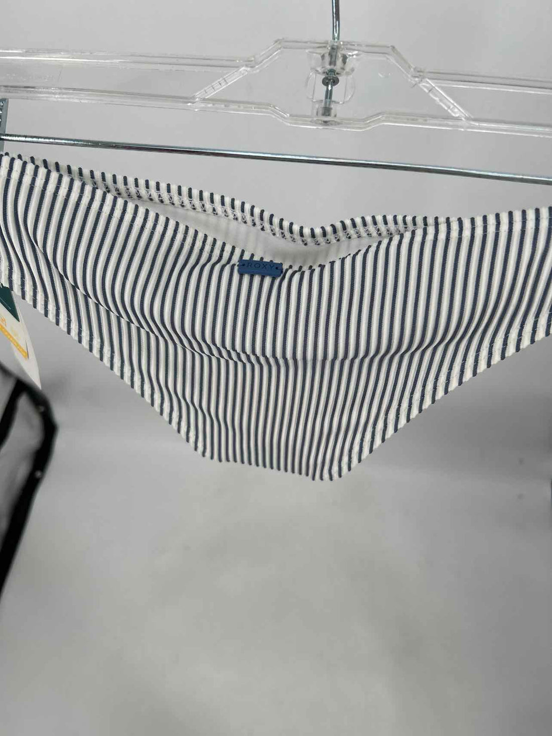 Roxy Size XS White & Blue Striped NWT Swimsuit Bottom Only