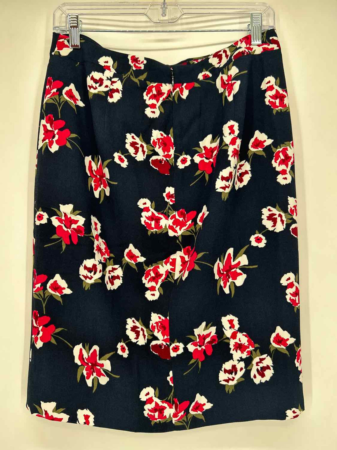J Crew Size 4 Navy Floral Skirts