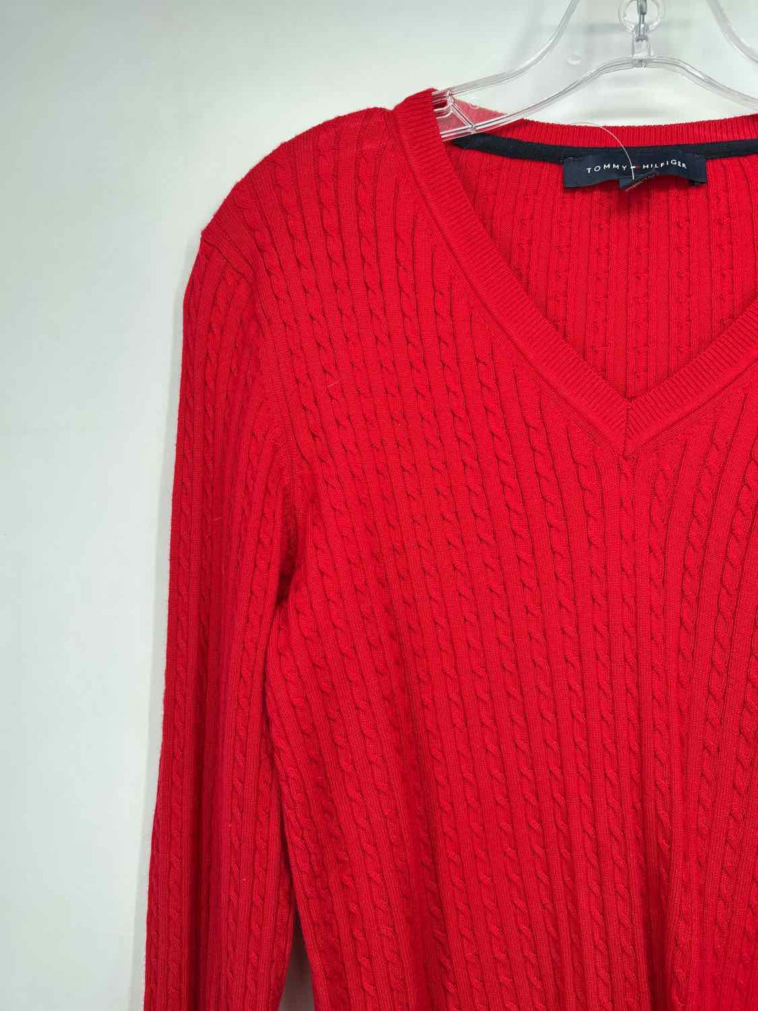 Tommy Hilfiger Size M Red Sweater