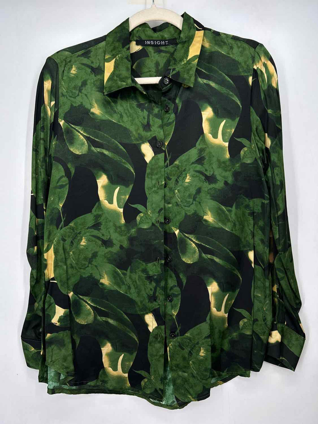 Insight Size S Green & Black Long Sleeve