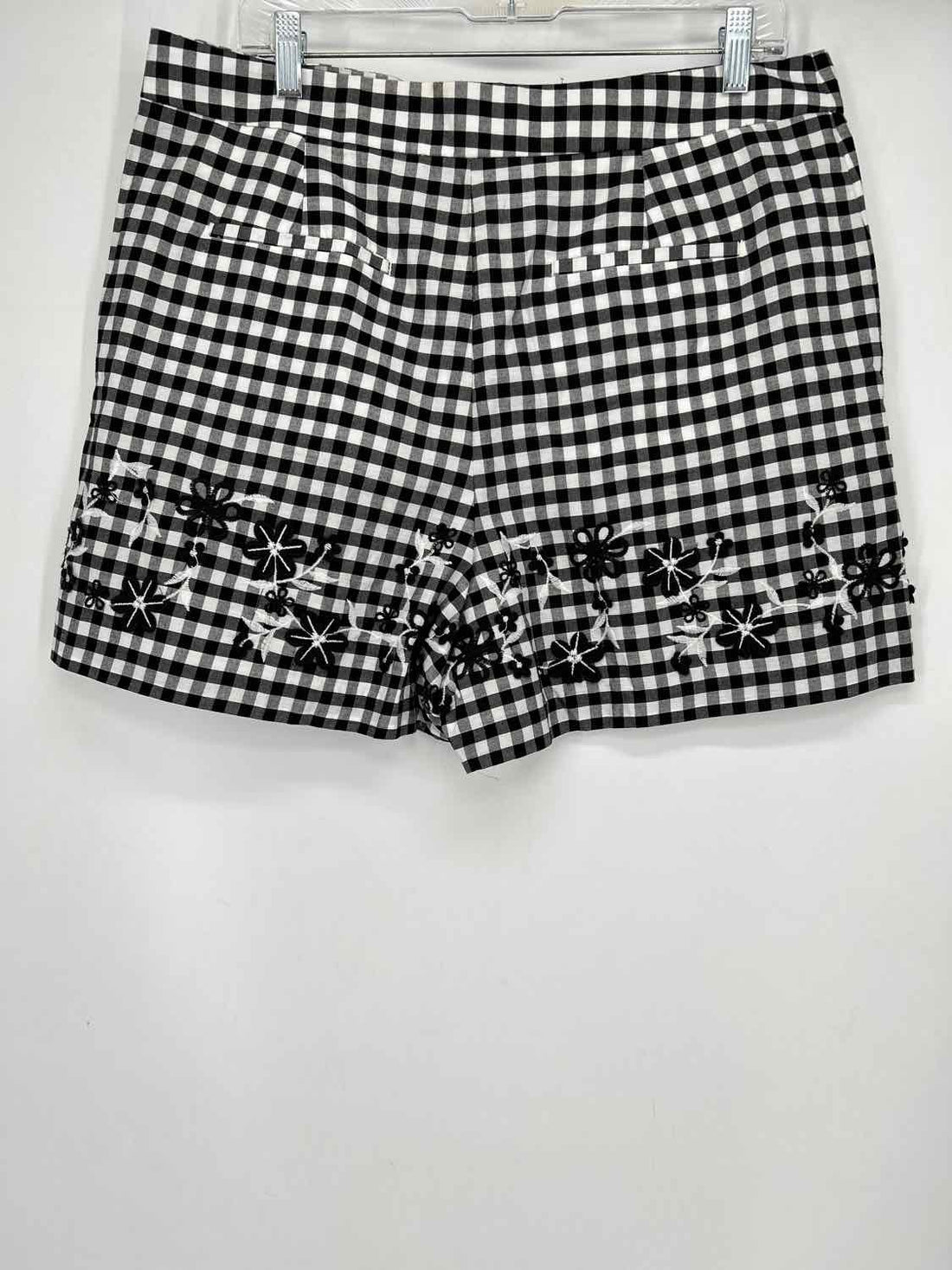 Ann Taylor Size 12 Checkered Embroidered NWT Shorts