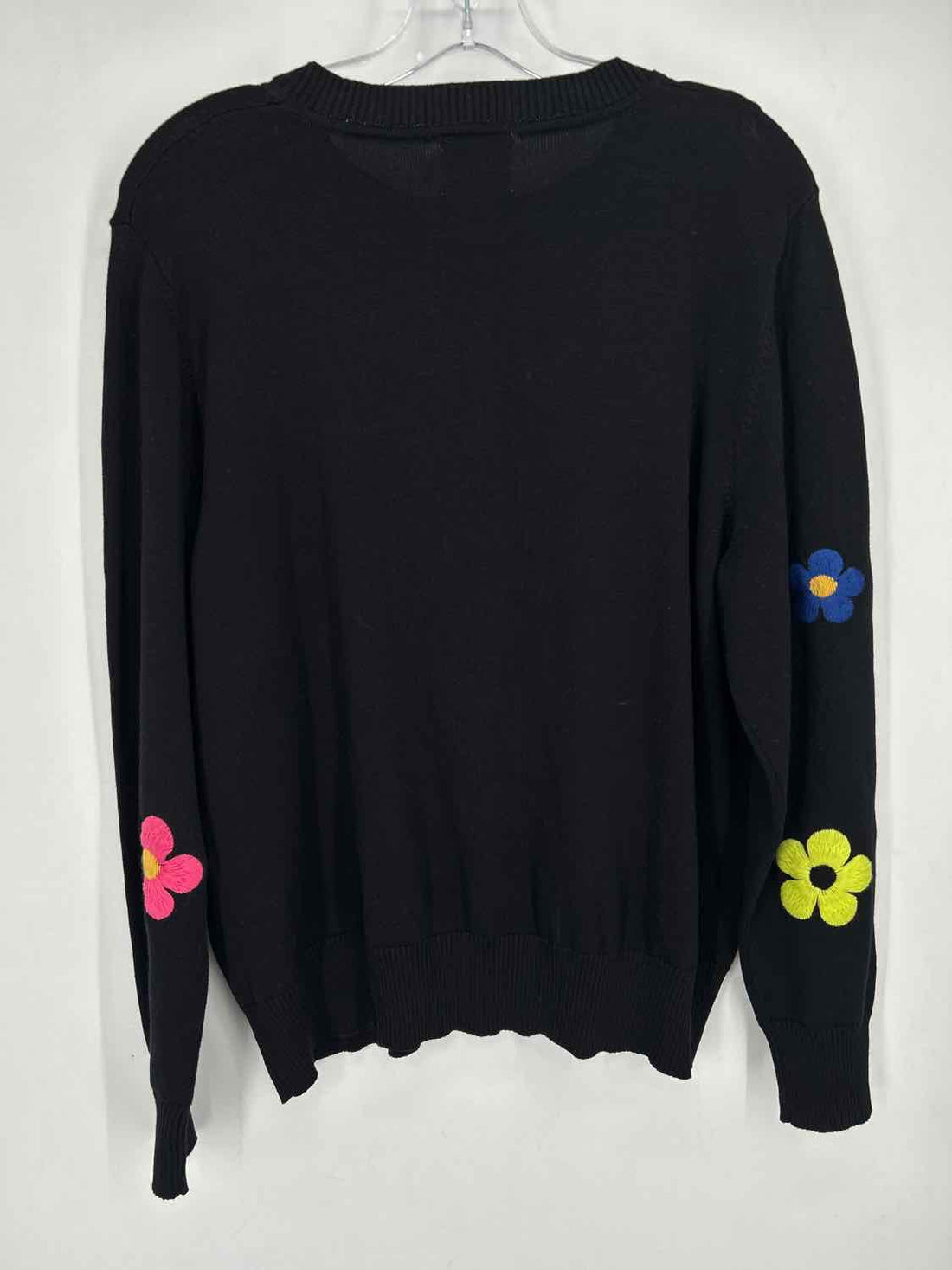 EK Size XL Navy Blue Embroidered Sweater