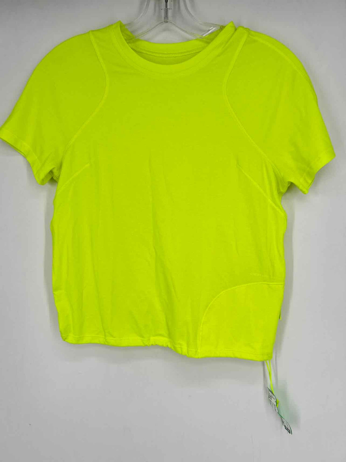 Lululemon Size 4 Neon Yellow Short Sleeve Active Tops