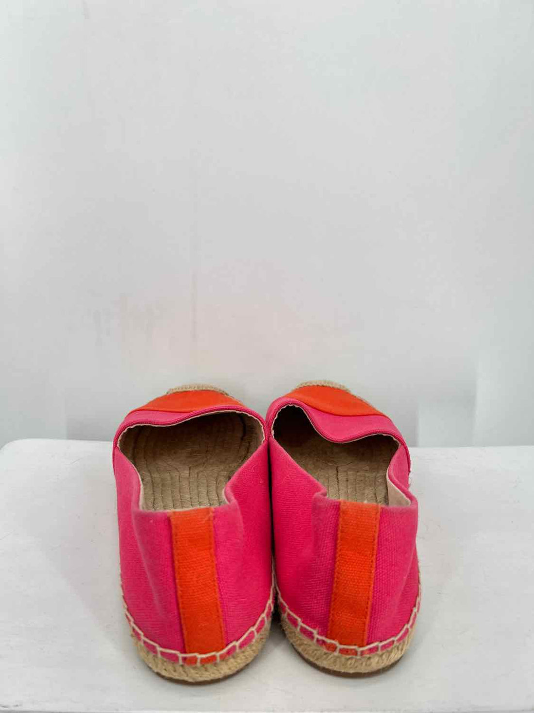 J Crew Women Size 9.5 Pink & Orange Espadrilles