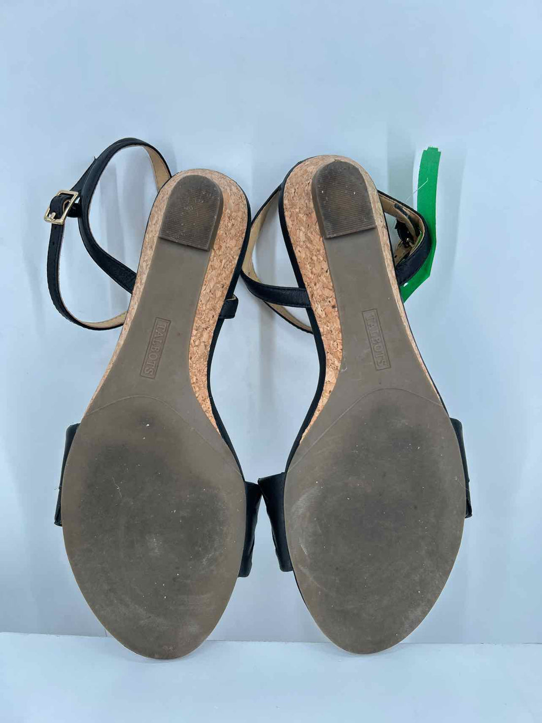 Talbots Women Size 7.5 Black Sandals