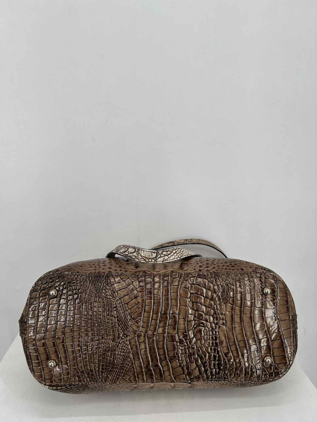 Brahmin Brown Genuine Leather Asher Tote