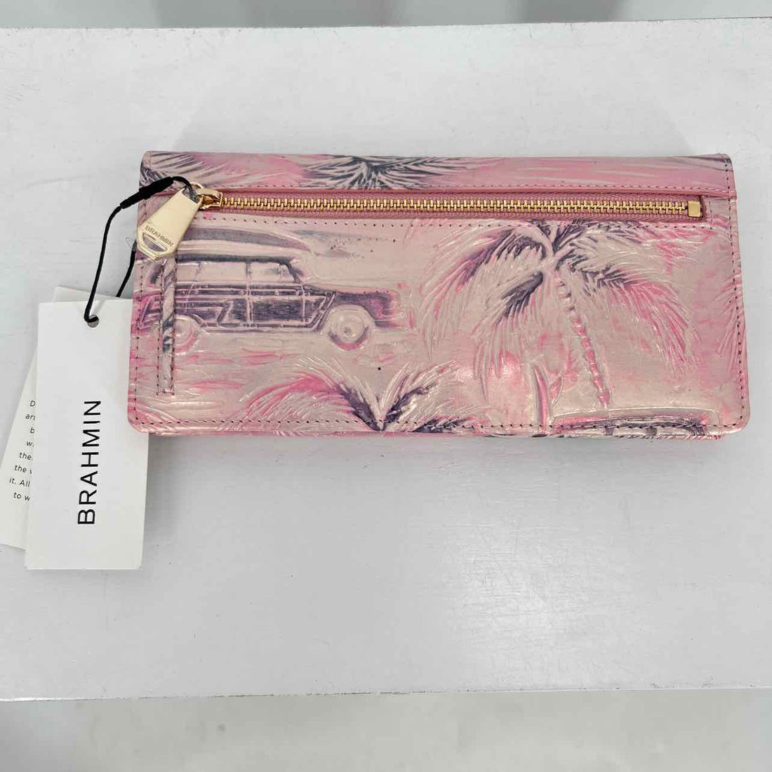 Brahmin Pink & Purple NWT Wallet