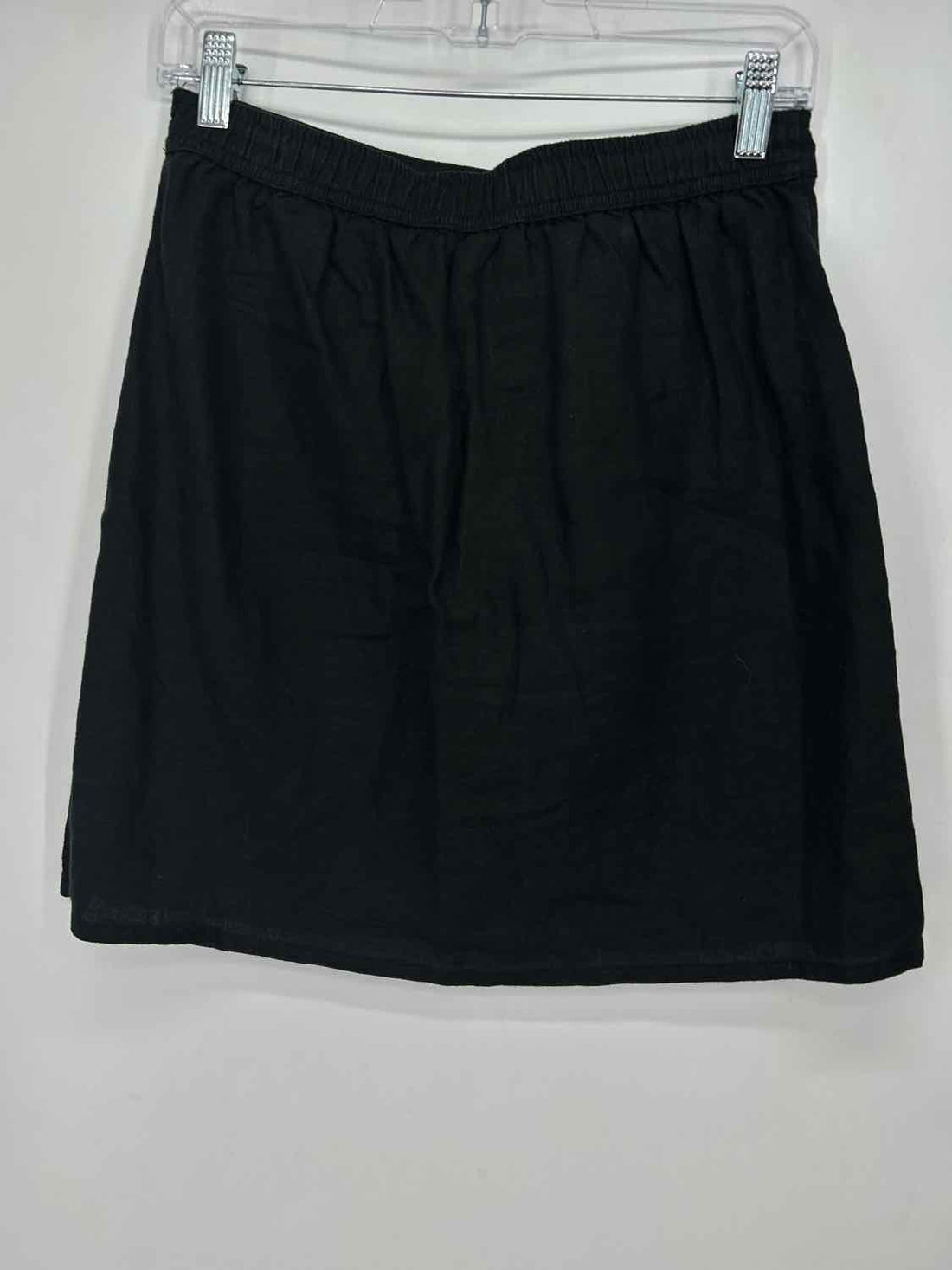 Tahari Size XS Black Linen Skort
