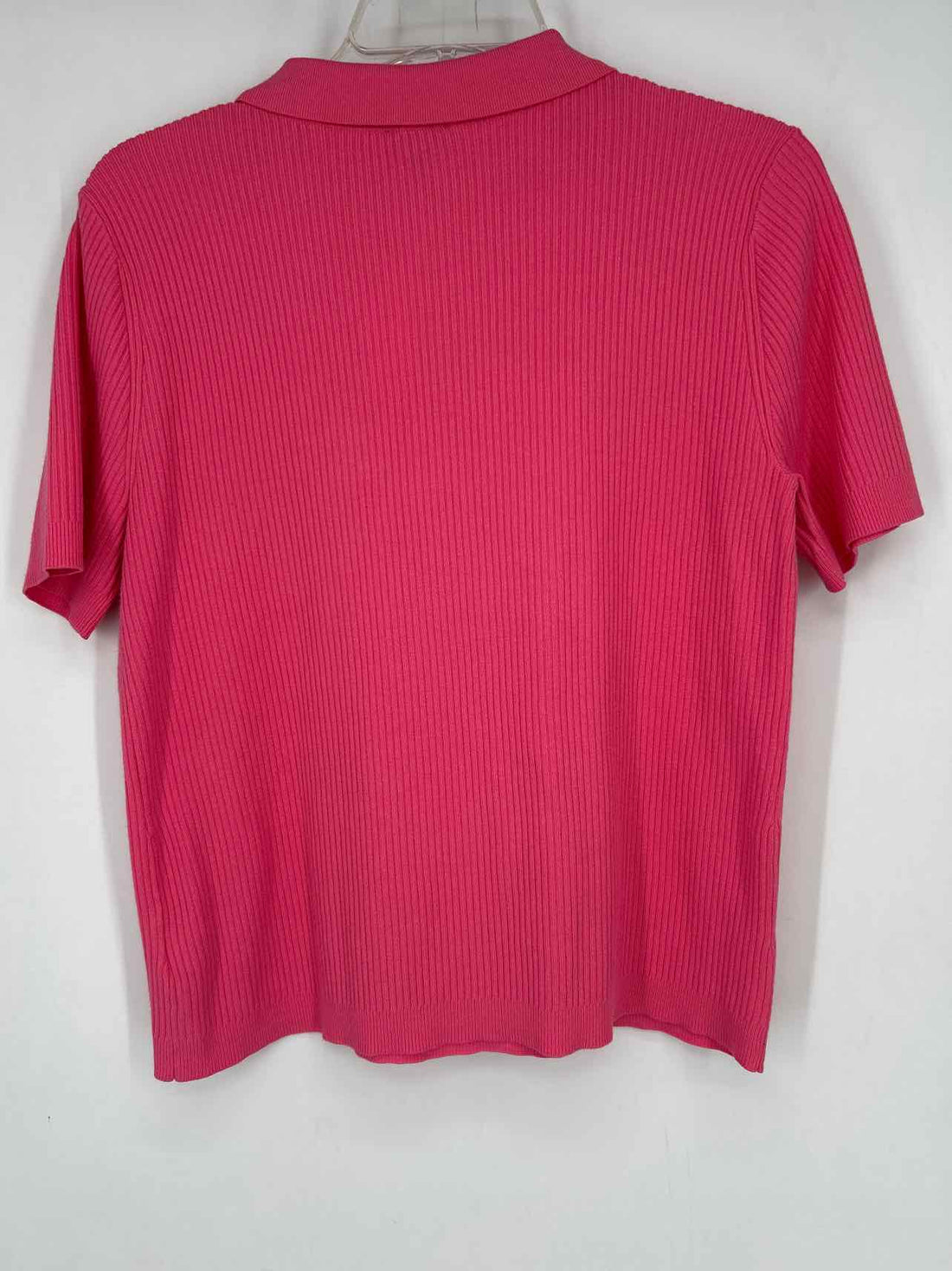 Talbots Size L Pink Short Sleeve