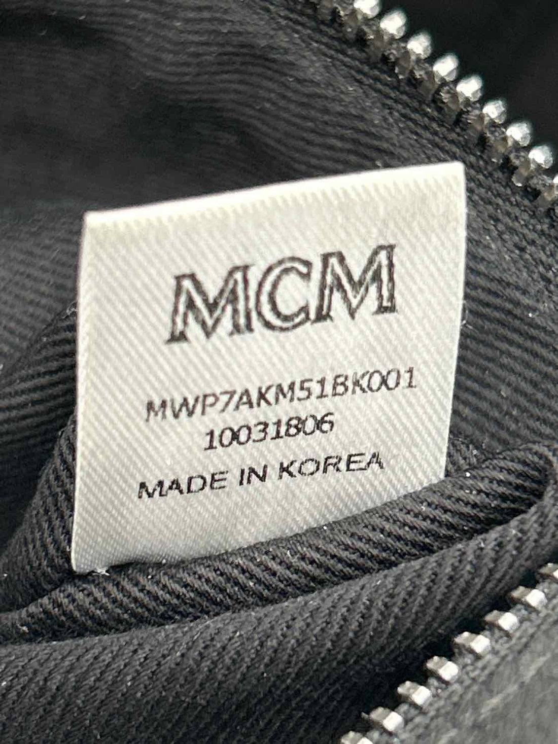 MCM Black Leather Pre Owned LUXURY