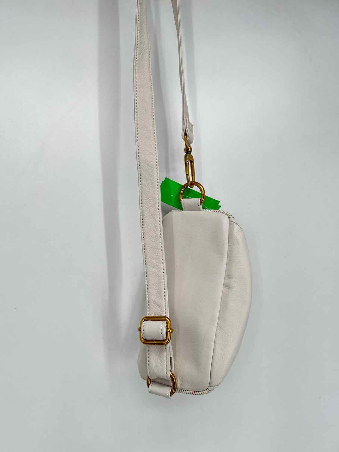 Hobo White Striped Belt Bag
