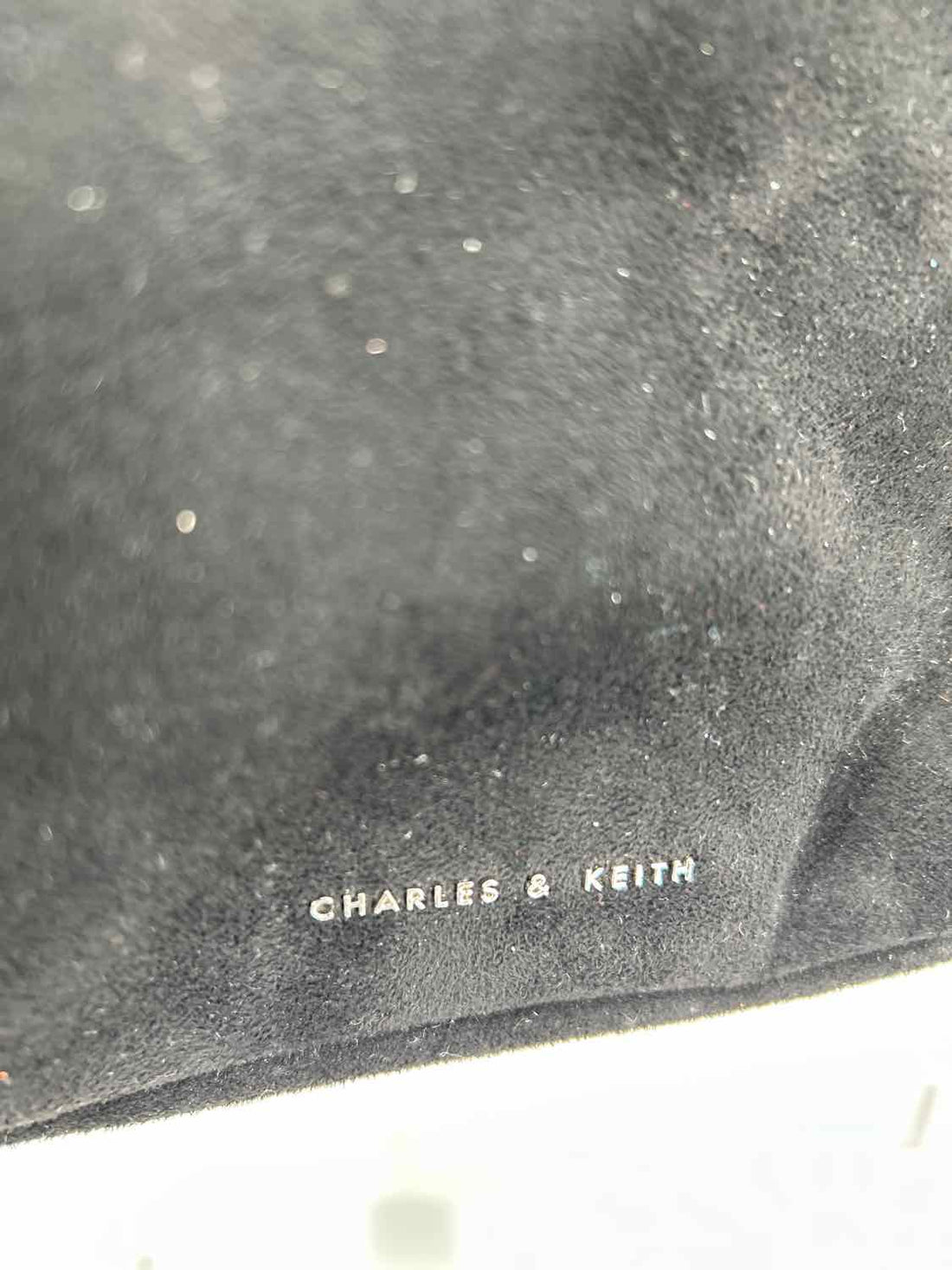 Charles & Keith Robot Stud Black Backpack