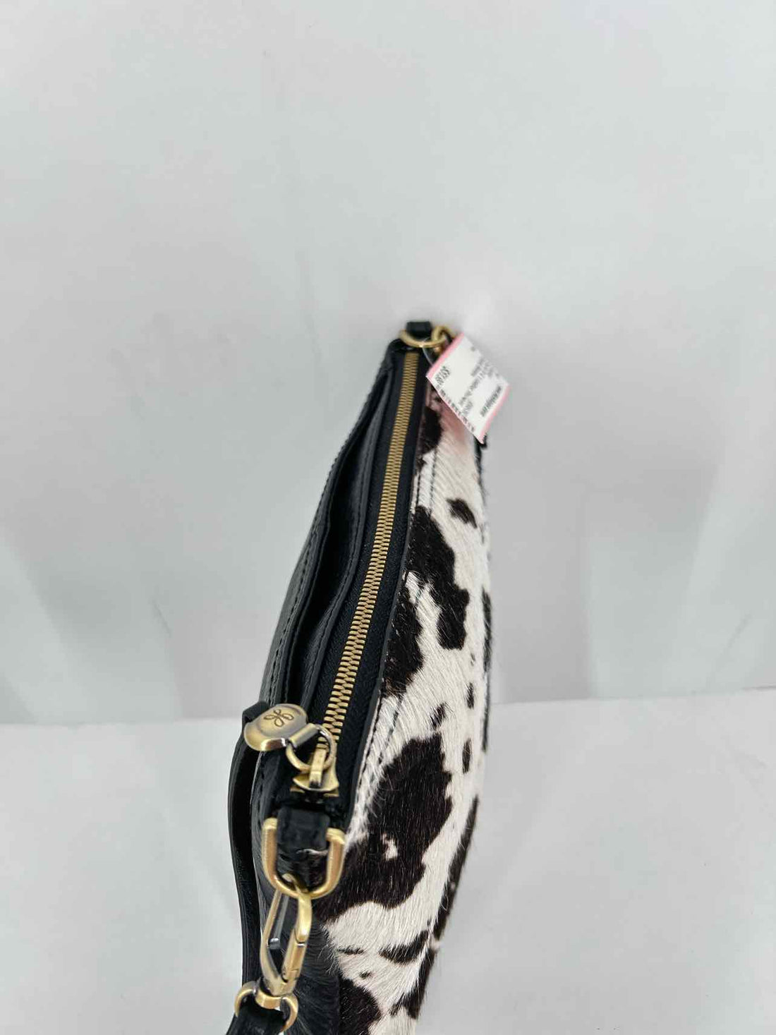 Hobo Cow Print Leather Pre Owned Crossbody