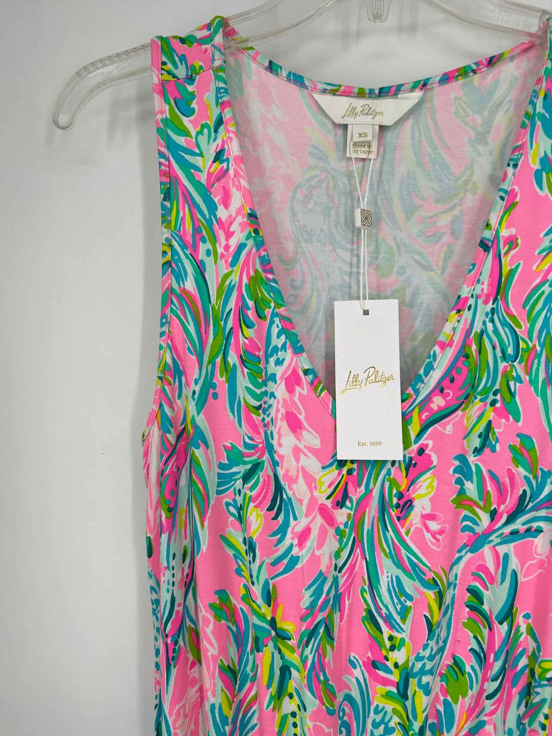 Lilly Pulitzer XS Pink Print NWT Lilly Pulitzer Romper