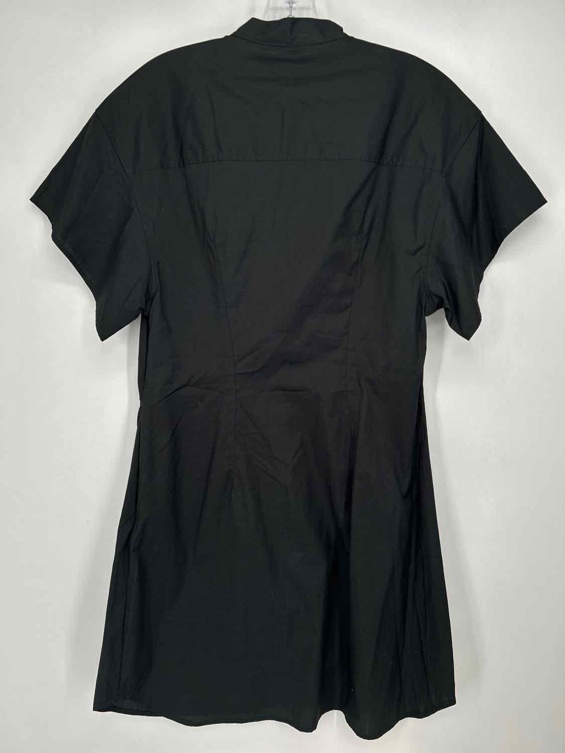 Rag & Bone Size 10 Black Short Sleeve Dress