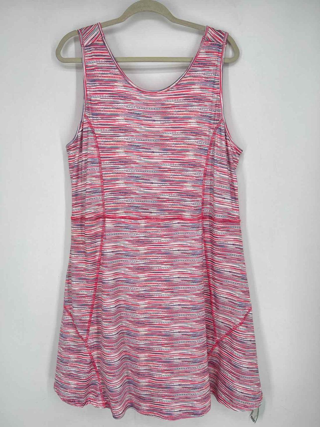 Zelos Size XXL Pink & Navy Print Dress