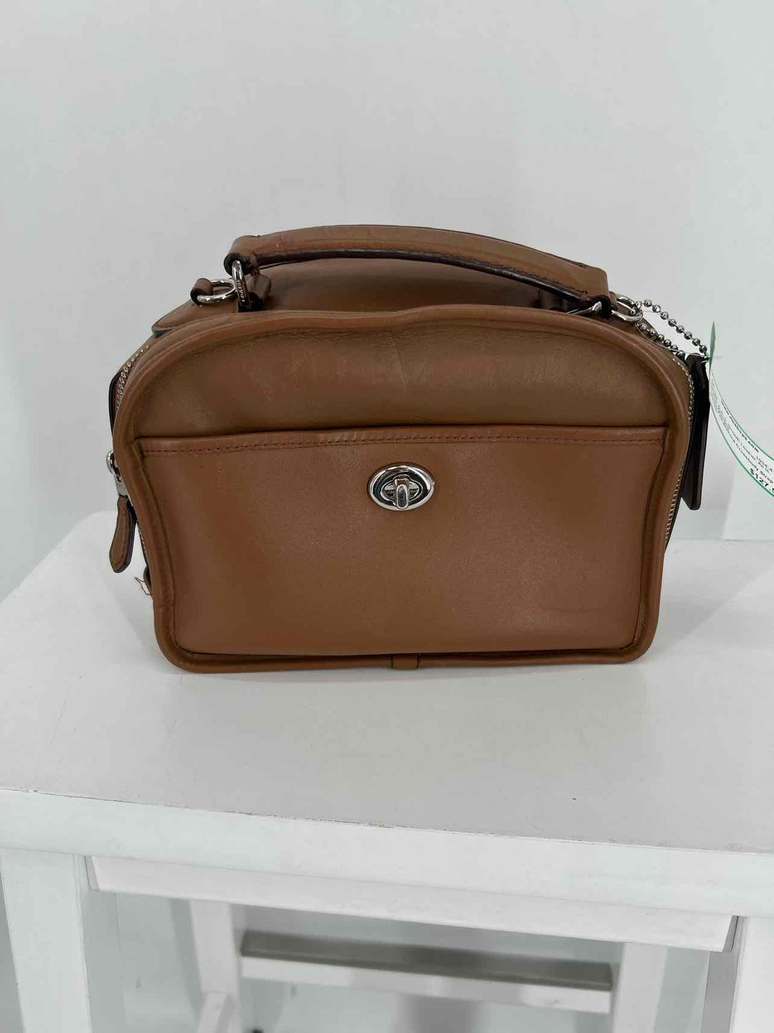 Coach Brown Smooth Leather As Is Purse