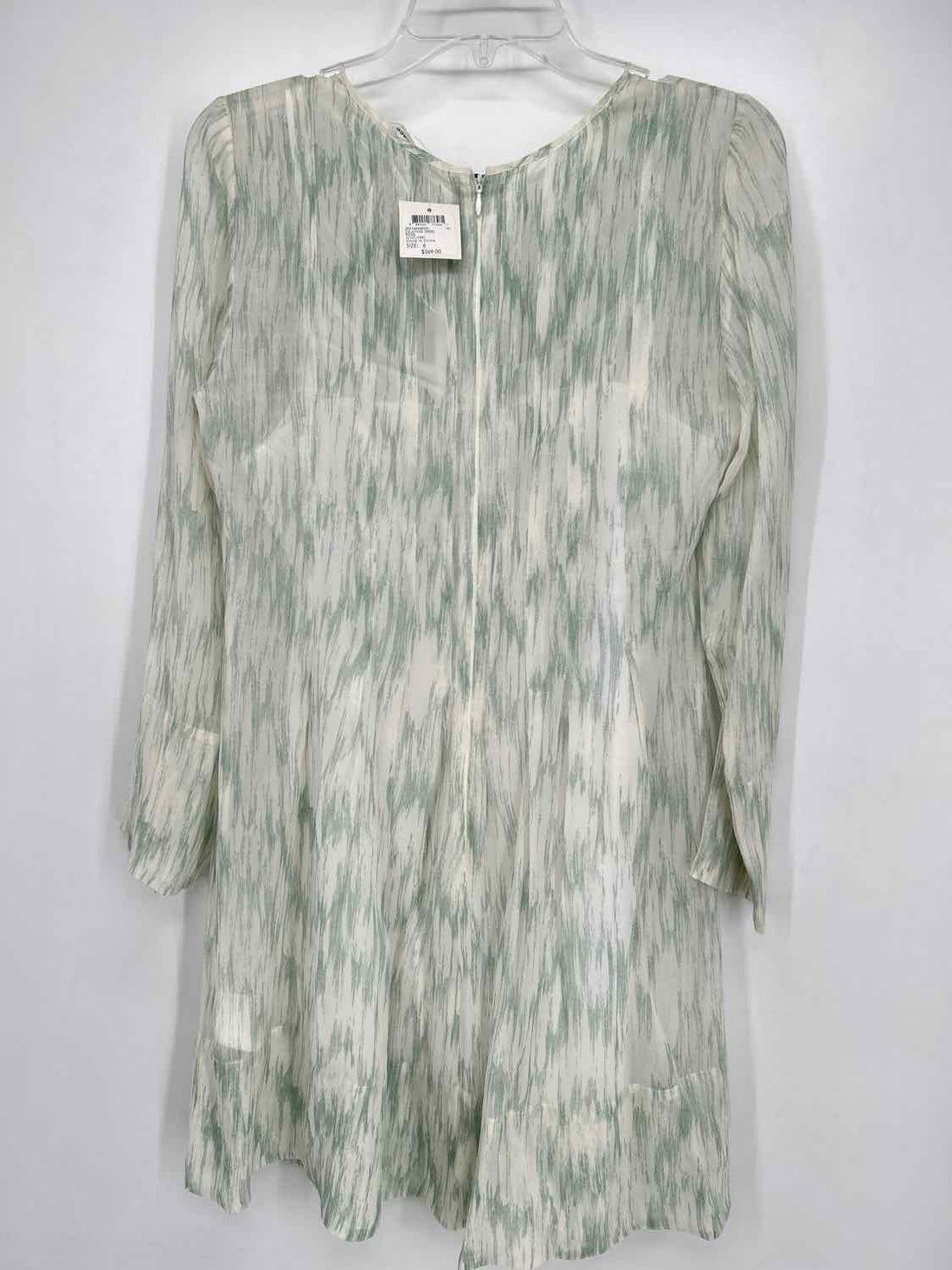 Club Monaco Size 6 White Print NWT Dress