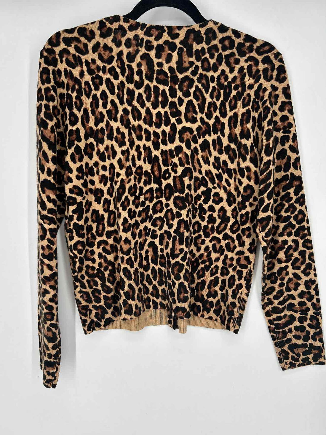 Croft & Barrow Size S Leopard Cardigan