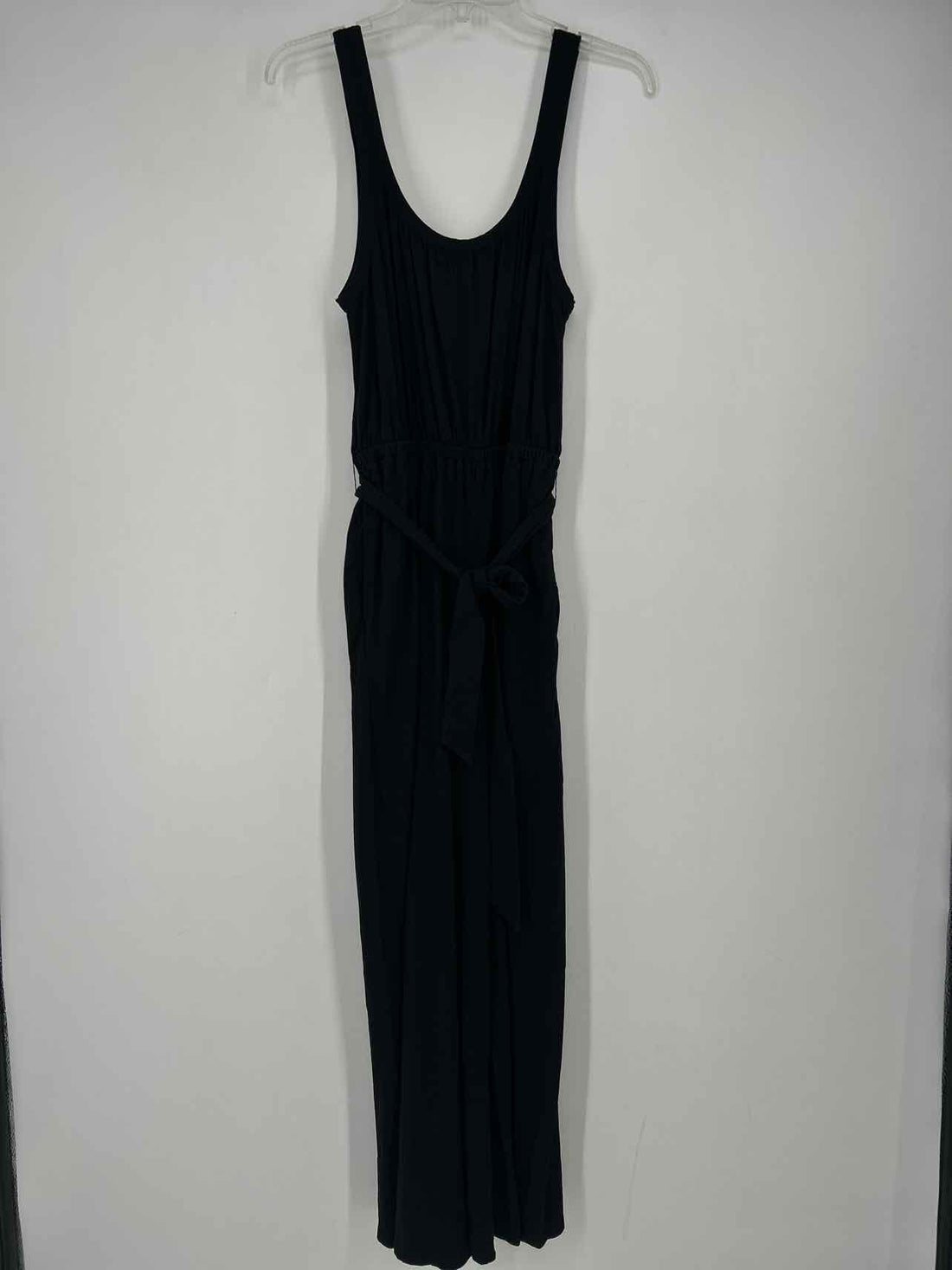Loft Size M Black Sleeveless Jumpsuit