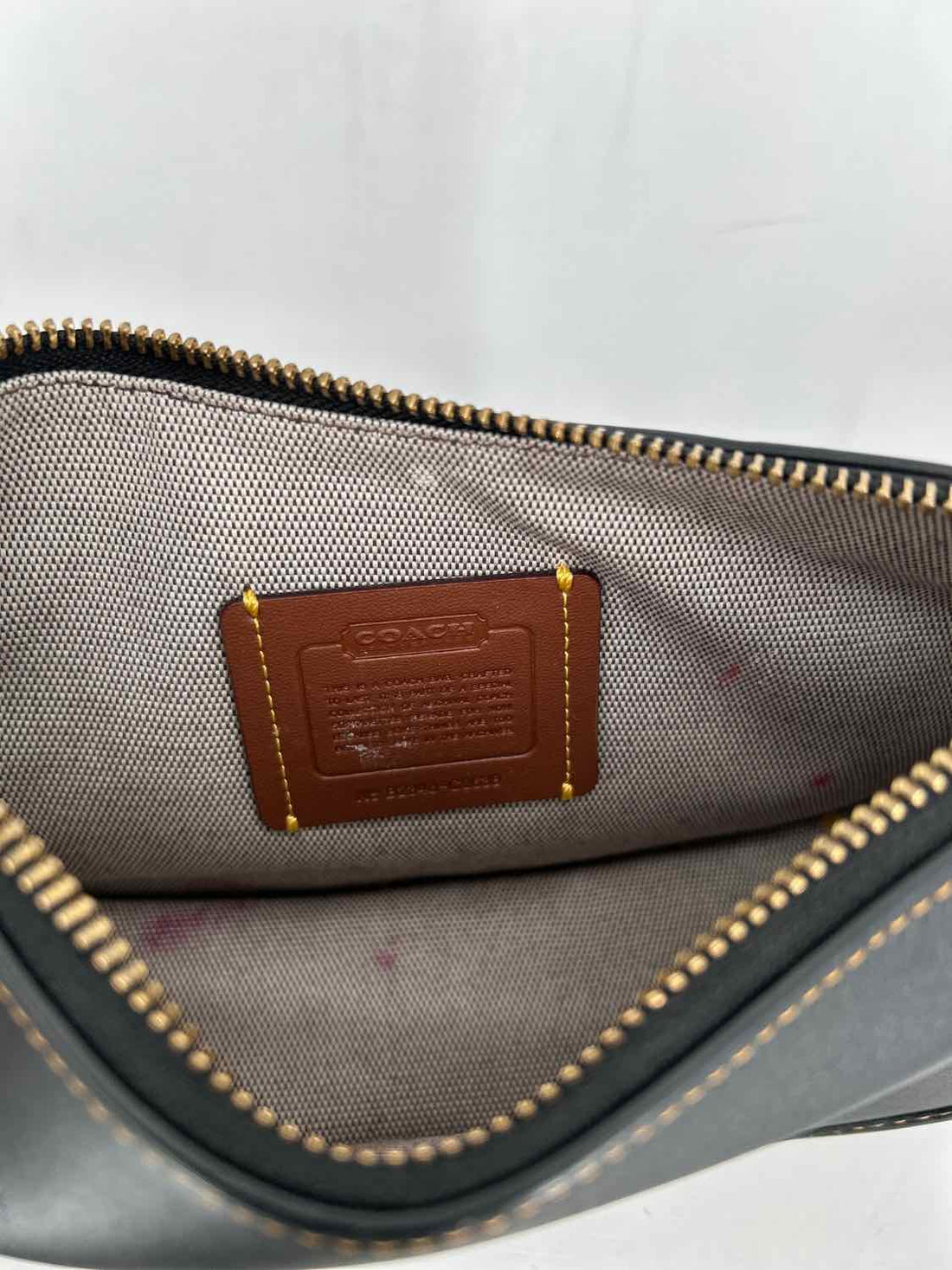 Coach Swinger 20 Black Genuine Leather Shoulder