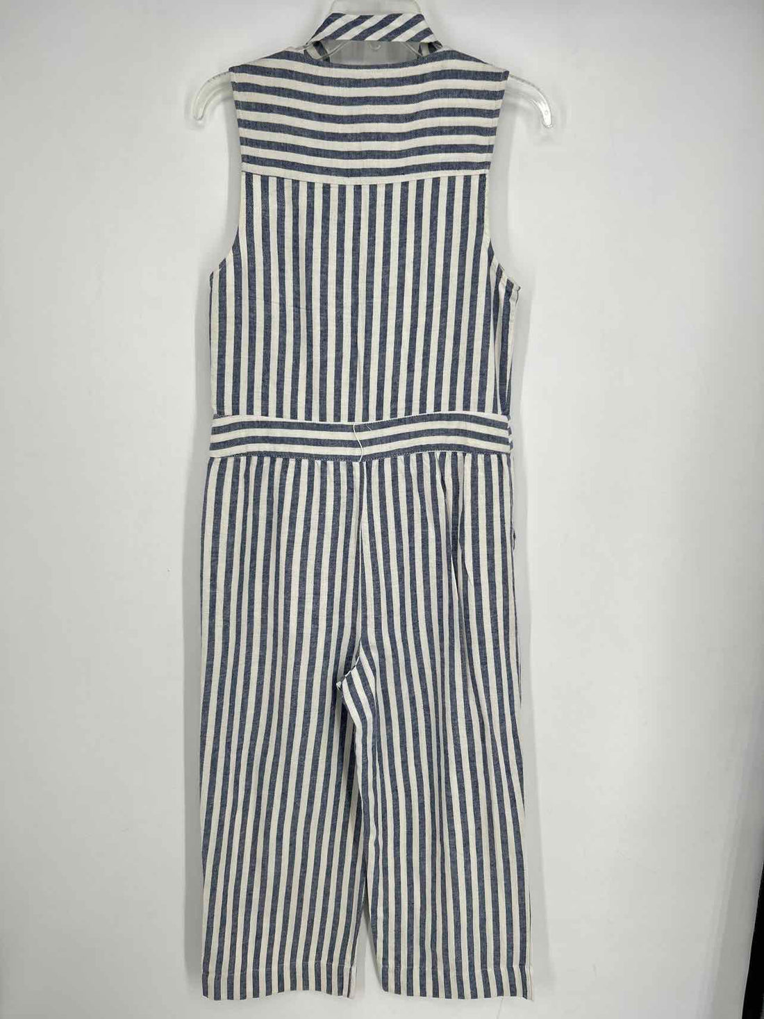 Splendid Size S Blue & White Striped Jumpsuit