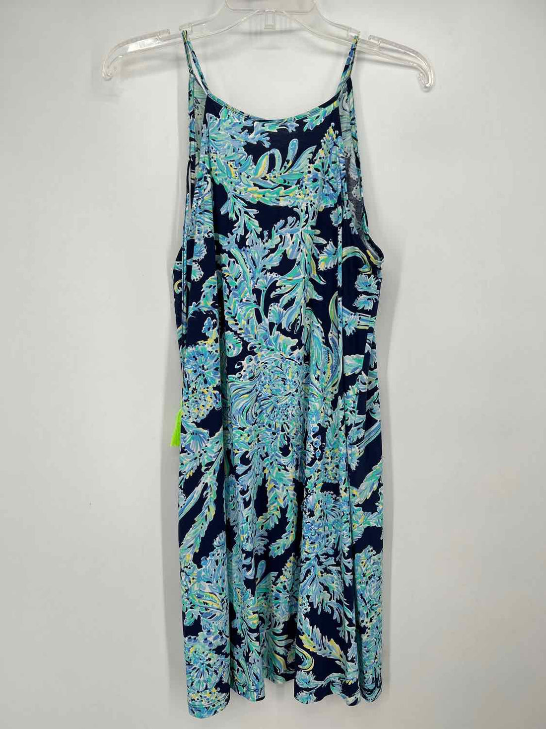 Lilly Pulitzer S Navy Print Sleeveless Lilly Pulitzer Dress