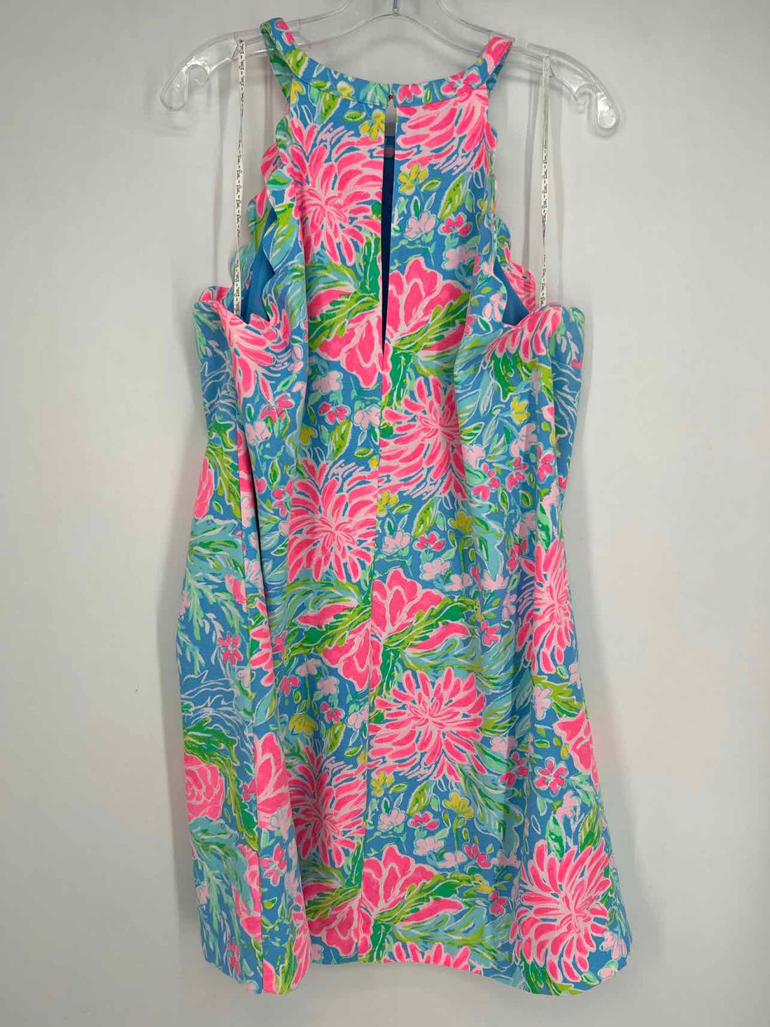 Lilly Pulitzer XL Blue Floral Lilly Pulitzer Dress