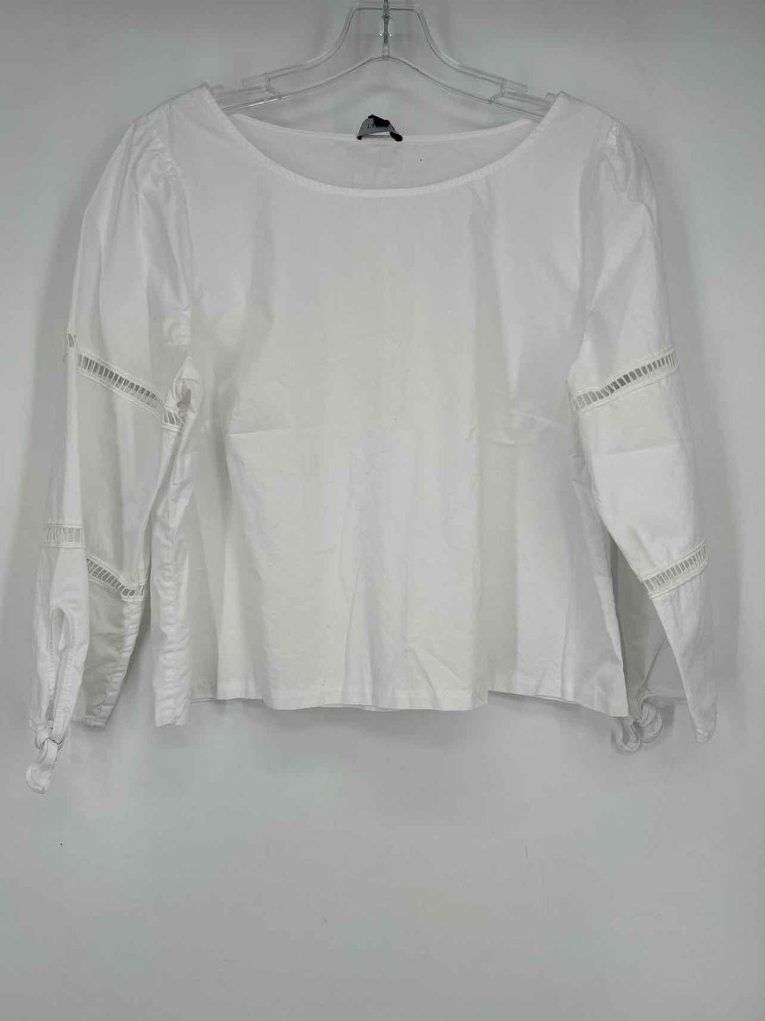 Talbots Size L White Long Sleeve