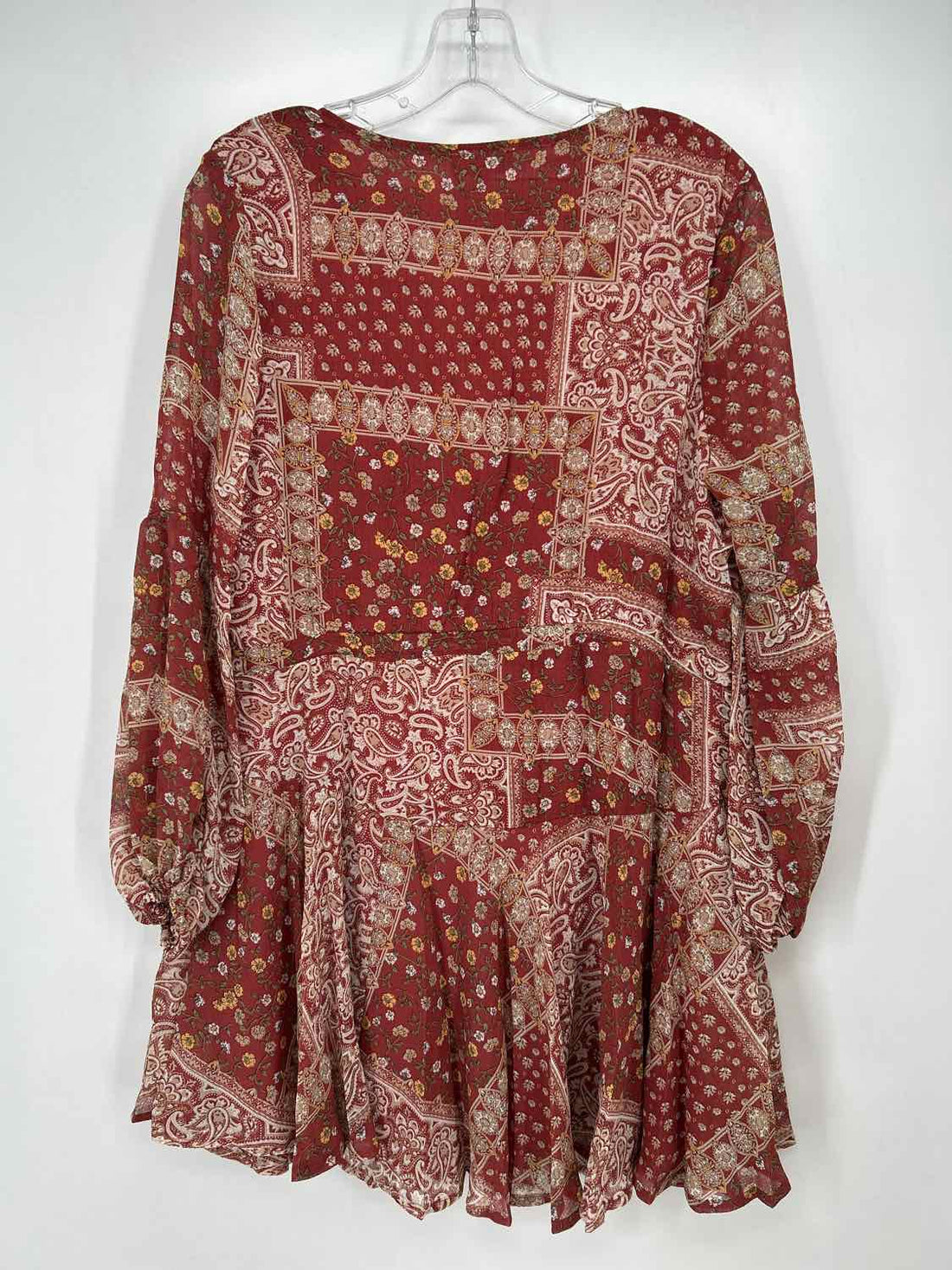 Entro Size S Rose & Beige Print NWT Dress