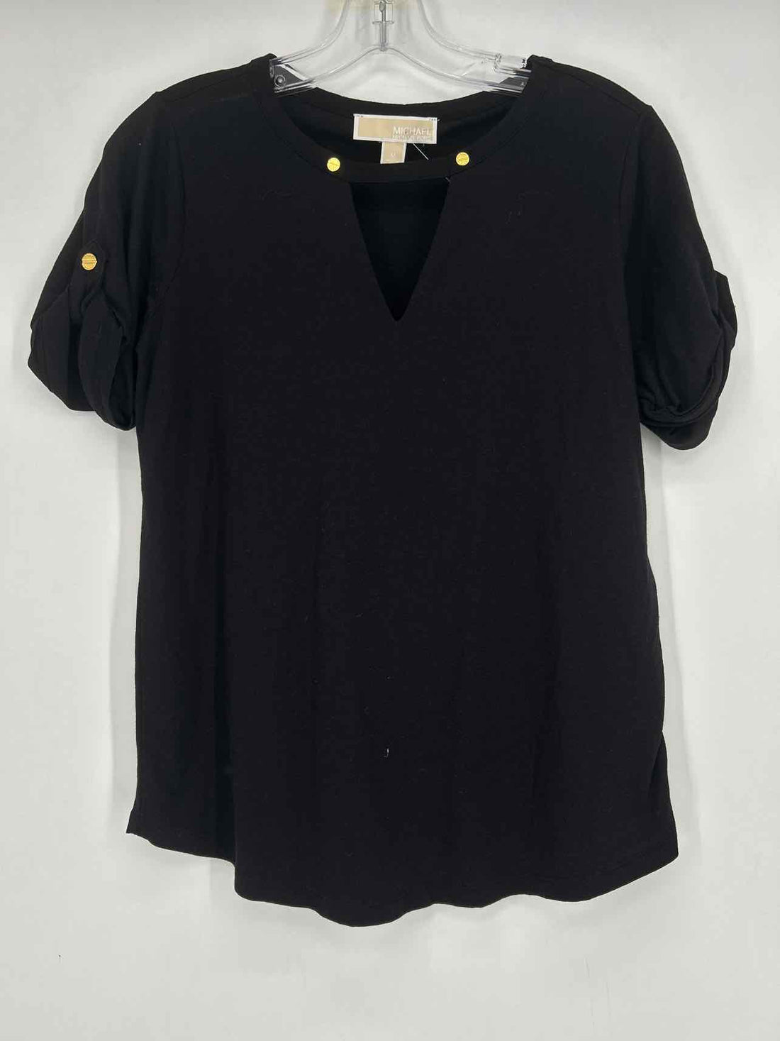 Michael Kors Size M Black Short Sleeve