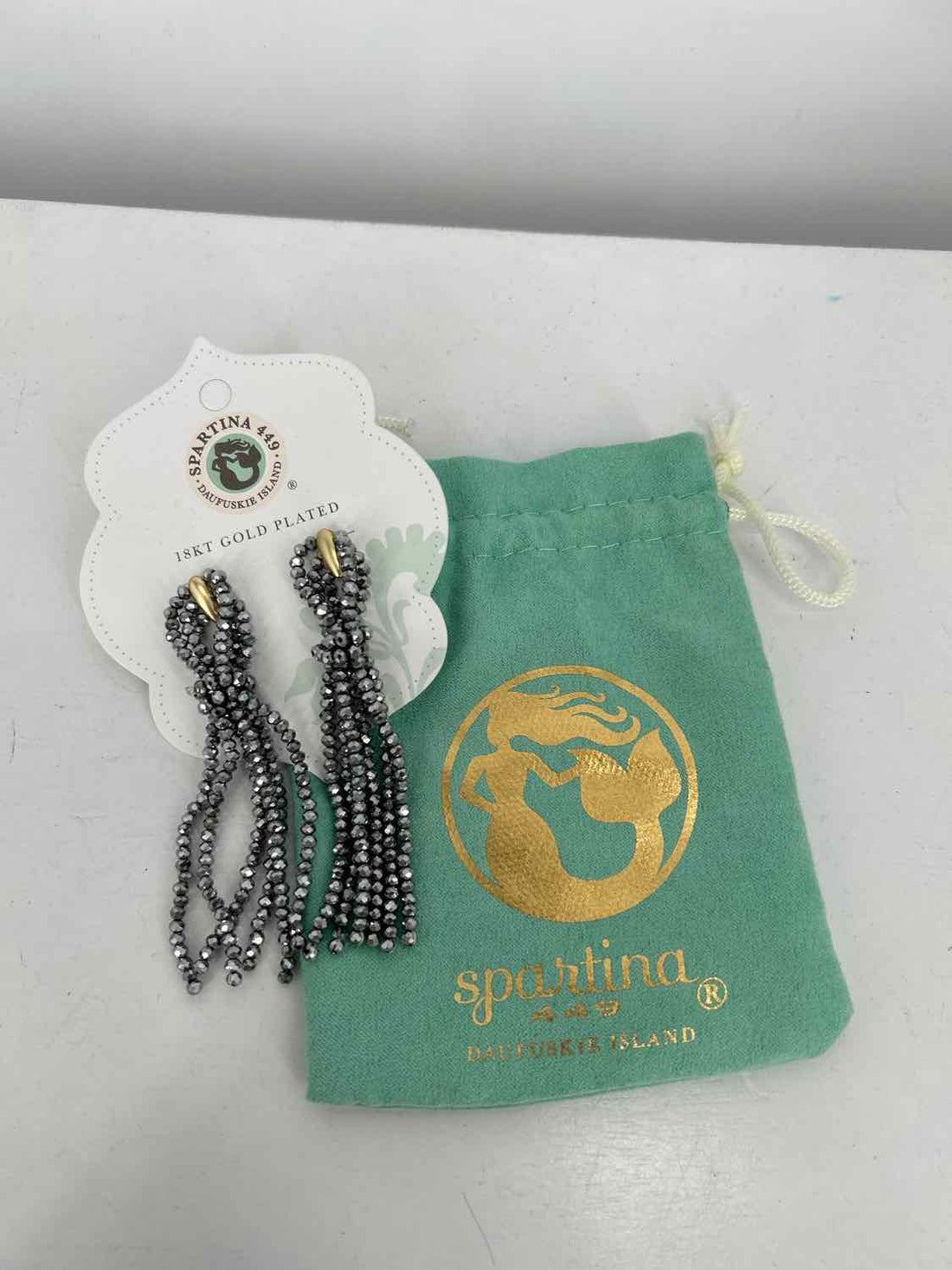 Spartina 449 18K Gold Plated Silver & Gold Earrings