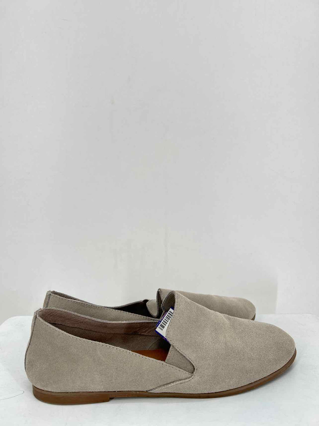Lucky Brand Women Size 9 Grey Genuine Leather Loafers
