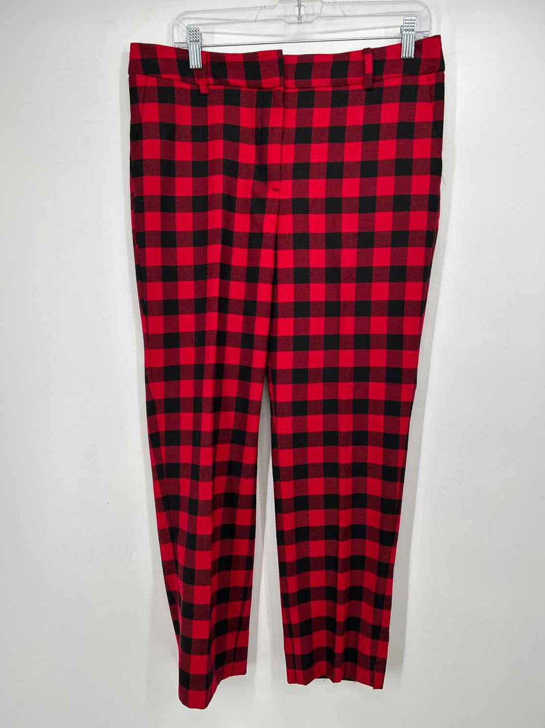 Talbots Size 10P Red Gingham Pants