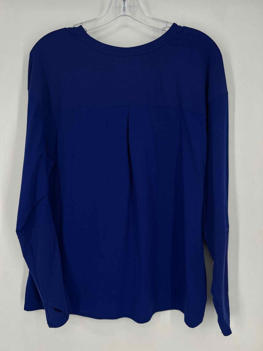 The North Face Size 1X Blue Long Sleeve Top/Blouse