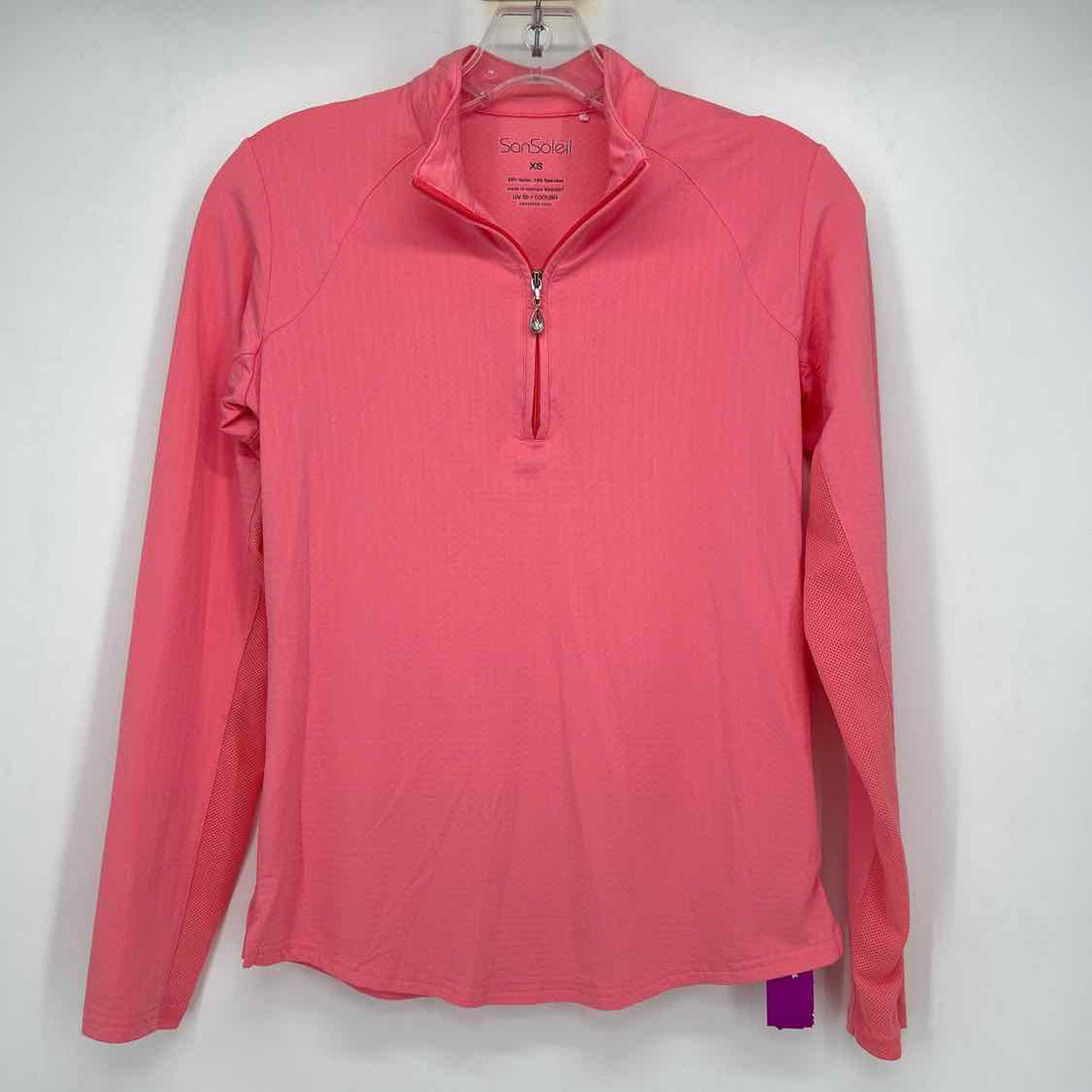 San Soleil Size XS Coral Active Tops