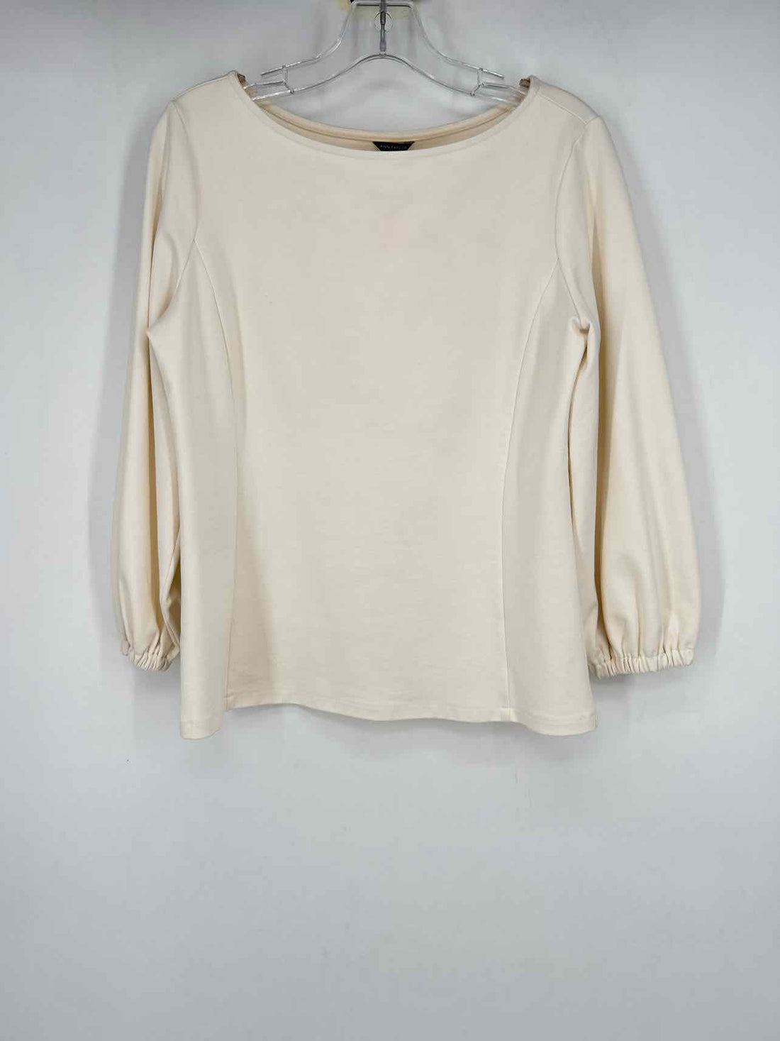 Ann Taylor Size M Ivory Long Sleeve