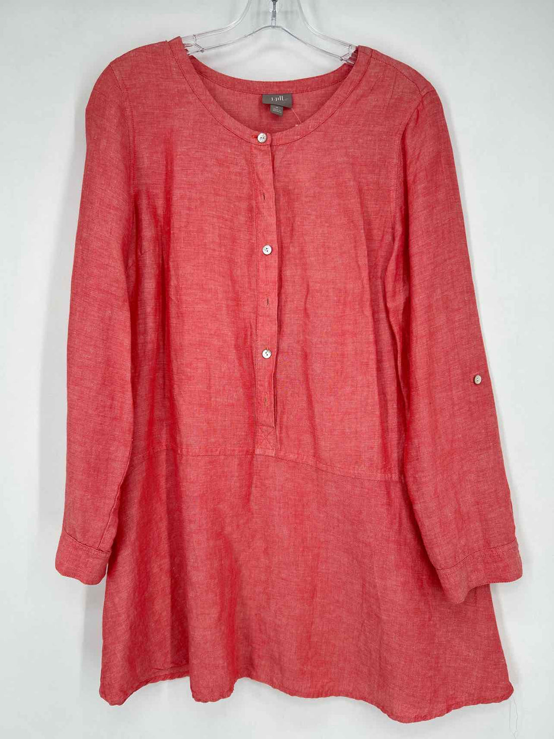 J Jill Size M Red Long Sleeve