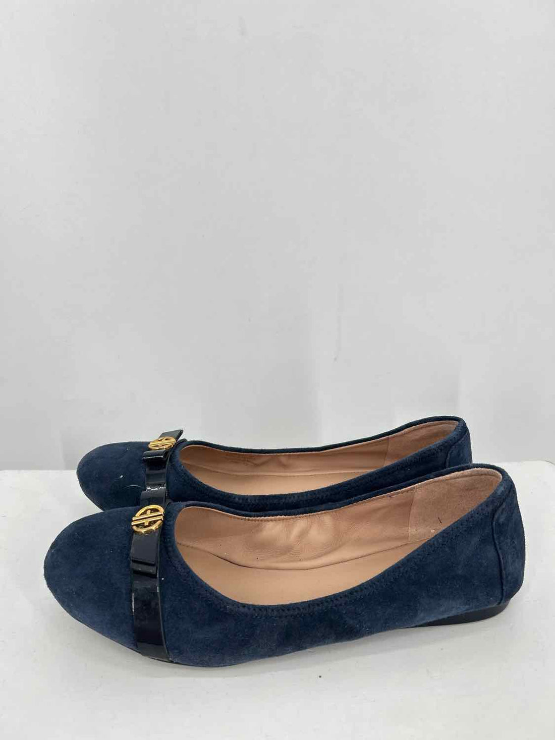 Cole Haan Women Size 8 Navy Genuine Leather Flats