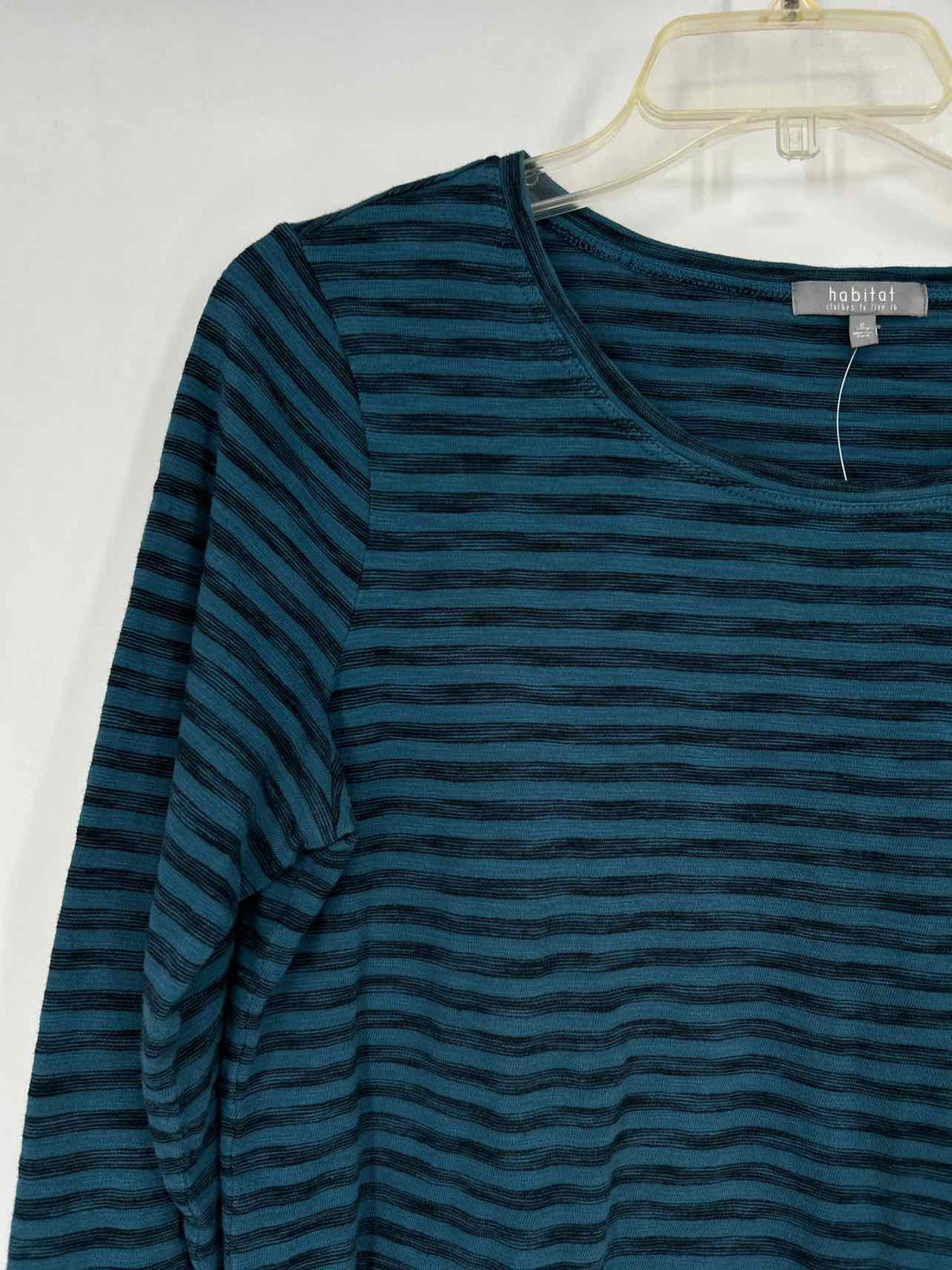 Habitat Size S Blue Stripe Long Sleeve