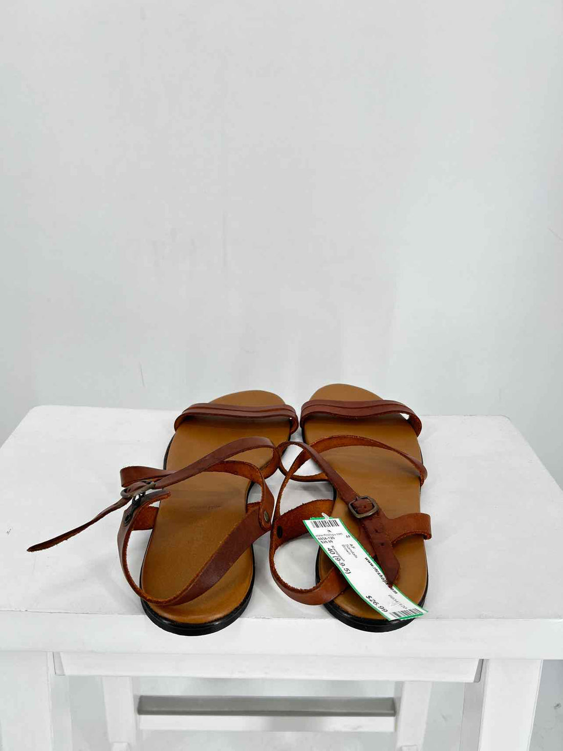 Kampgen Women Size 40 (9-9.5) Brown Sandals
